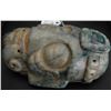 Image 4 : Mayan Jade Mask w/Helm COA