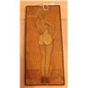 Image 1 : Pin-Up Model Wood Engraving