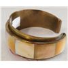 Image 2 : Copper & Inlaid Stone Cuff