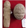 Image 1 : 2 Pre-Columbian Stone Human Effigies