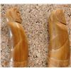 Image 2 : Pair of Eskimo Bone Carvings