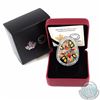 Image 1 : RCM Issue: 2017 Canada $20 Traditional Ukrainian Pysanka (Egg-Shaped) Fine Silver Coin (TAX Exempt).