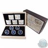 Image 1 : RCM Issue: 2014-2015 Canada $20 Great Lakes Complete Fine Silver 5-Coin Set with Deluxe Wooden Displ