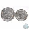 Image 1 : RCM Issue: 2016 Canada Howling Wolves 3/4 oz & 2016 1/2oz Eagle .9999 Fine Silver Coins (TAX Exempt)