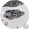 Image 2 : RCM Issue: 2016 Canada $5 1 oz. Privy Mark 'V Tank' Silver Maple Leaf (TAX Exempt)