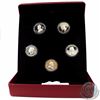 Image 1 : RCM Issue: 2008-2009 Vignettes of Royalty Series $15 Sterling Silver 5-Coin Set from the RCM
