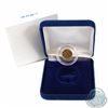 Image 1 : RCM Issue: 2001 Canada 1/20oz .9999 Fine Gold Maple Leaf in Blue Display Box with Sleeve (TAX Exempt