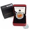 Image 1 : RCM Issue: 2007 Canada $5 Sugar Maple in Orange Coloured Fine Silver Maple (TAX Exempt)