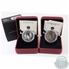 Image 1 : RCM Issue: 2x 2012 Canada War of 1812 Silver Dollar - Proof and Brilliant Uncirculated Versions (Pro