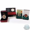 Image 1 : RCM Lot: 4x Various Canada Fine Silver Coins. You will receive 2001 Coloured Maple Leaf, 2003 Colour