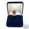 Image 1 : RCM Issue: 1993 Canada 1/20oz .9999 Fine Gold Maple Leaf in Blue Display Box (TAX Exempt)