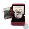 Image 1 : RCM Issue: 2015 Canada $20 Imposing Alpha Wolf Fine Silver Coin in all Original Packaging (TAX Exemp