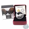 Image 1 : RCM Issue: 2014 Canada $20 The Bison: The Fight (#3) Fine Silver Coin (TAX Exempt)