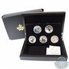 Image 1 : RCM Issue: 2016 & 2017 Canada $20 Majestic Animals 5-Coin Fine Silver Set in all Original Packaging.