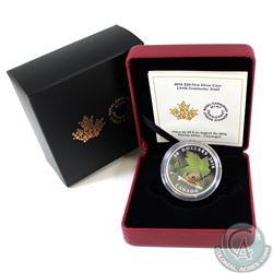 RCM Issue: 2016 Canada $20 Little Creatures - Snail Fine Silver Coin With Murano Glass (TAX Exempt)