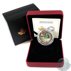 RCM Issue: 2017 Canada $20 Under the Sea - Seahorse Fine Silver Coin (Outer sleeve is bent on closin