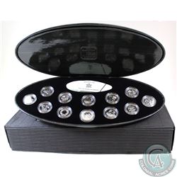 RCM Issue: 2000 Canada Millennium 12-Coin 25-Cent Proof Set in all Original Packaging.