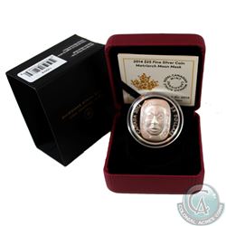RCM Issue: 2014 Canada $25 Matriarch Moon Mask Fine Silver Coin (TAX Exempt)
