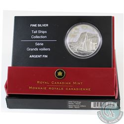 RCM Issue: 2006 Canada $20 Tall Ships Collection - The Ketch Fine Silver Coin (Outer sleeve lightly 