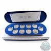 Image 1 : RCM Issue: 1990-1994 Canada $20 Aviation One 10-Coin Sterling Silver Set in Deluxe Display Case and 