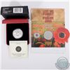 Image 1 : RCM Issue: 2004 Canada Special Edition Poppy Proof Silver Dollar & 2008 Lest We Forget 90th Annivers