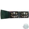 Image 1 : RCM Lot: 2003 & 2004 Canada Proof Double Dollar sets (some coins are lightly toned) 2pcs
