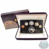 Image 1 : RCM Lot: 1953-2003 Special Edition Coronation Proof Set (Coins are toned & outer box is tattered)