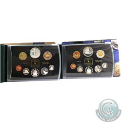 RCM Lot: 1999 & 2002 Canada Proof Double Dollar Sets (some coins in these sets are toned). 2 set