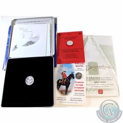 RCM Lot: 2000 Millennium Dove Token and Stamp set, 2000 Desjardin 100th Anniversary Proof Silver 10-