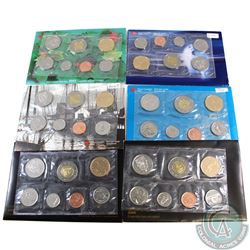 RCM Lot: 6x Canada Proof Like Uncirculated Sets. This lot includes: 1999 Polar Bear, 1999 Nunavut, 2