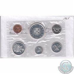 RCM Issue: Error! 1964 Canada Proof Like Uncirculated Set. Error is on the Queen side of the 50-cent