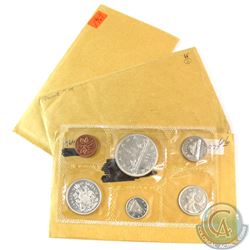 RCM Issue: 1965, 1966 & 1967 Canada Proof Like Uncirculated Sets in Original pliofilm. 3 sets