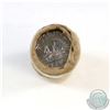 Image 1 : RCM Issue: 1970 Canada 5-cent Original Wrapped Roll of 40pcs (tattered wrapping)