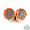 Image 1 : RCM Lot: 2x 2005 and 2006 Canada 25-cent Commemorative Special Wrapped Rolls of 40pcs. This lot incl