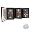 Image 1 : RCM Lot: 3x 1990-1991 Canada Proof Double Dollar Sets. This lot includes the following dates: 1990, 