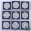 Image 1 : RCM Lot: 8x Canada Brilliant Uncirculated Silver Dollars. You will receive dates ranging from 1981-1