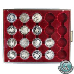 RCM Lot of 14x Canada Proof Commemorative Silver Dollars. This lot includes the following dates of C