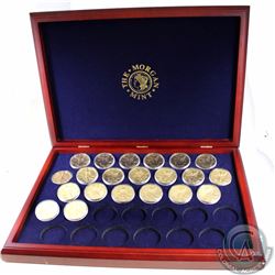 Morgan Mint Issue: The Complete United States Gold Plated Silver Eagle Dollar Collection. This set c