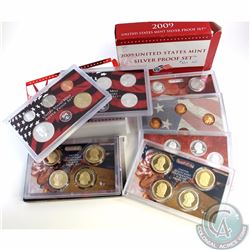 United States: 2007 & 2009 Silver Proof Sets in all Original Packaging. 2pcs (2007 pennies toned & 2