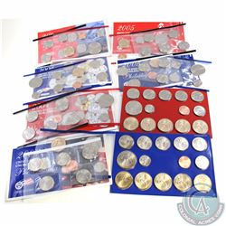 United States: Lot of 4x P & D Uncirculated Sets Dated 2004-2007. Includes all COAs except 2004 P & 