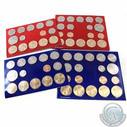 United States: Lot of 2x P & D Uncirculated Sets Dated 2008 & 2009 in Original Brown Outer Cardboard