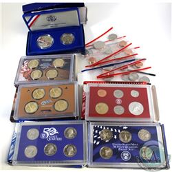 United States: Estate Lot of 14x Different USA Coin Sets. You will receive 1986 Liberty Ellis Island