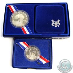 United States: 1986 USA Liberty Ellis Island Proof Coins. You will receive the single Half Dollar an