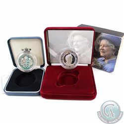 Royal Mint Issue: Lot of 2x United Kingdom Queen Mother Commemorative Coins. You will receive 1900-1