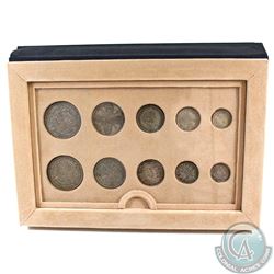 Royal Mint Issue: George V Silver Circulation Coin Collection. This 8-Coin set includes examples of 