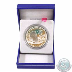 Paris Mint Issue: 2005 France 1.5 Euro Jules Verne Around the World in 80 Days .900 Fine Silver Coin