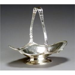 International Silver Co. Sterling Basket, Meriden, CT, First Half 20th Century, In the Kensin...