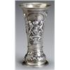 Image 1 : French Baroque Style Silver Vase, Strasburg, Circa 1763, Solder repair to base., Height: 9-...