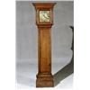 Image 1 : George II-III Oak Tall Case Clock, Mid-18th Century, The square brass dial with Roman numeral...