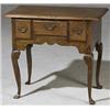 Image 1 : George II Walnut Dressing Table, Circa 1750, Cracks and restorations to veneer., Height: 28...